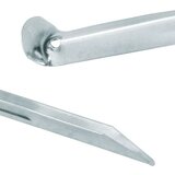 vidaXL Klini za šotor 24 kosov 17 cm Ø20 mm pocinkano jeklo | Shoptok.si