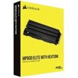 Corsair SSD M.2 NVMe 1TB MP600 ELITE Gen4x4 6200/7000MB CSSD-F1000GBMP600EHS | Eponuda.com
