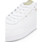 Tommy Hilfiger Niske tenisice 'BASKET CORE LITE' sivkasto bež / svijetlozelena / bijela | shoptok.hr