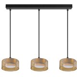 Brilagi LED RGB prigušiva luster AURA LUX 3xGX53/14W/230V Wi-Fi Tuya crna/zlatna | Eponuda.com