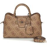 Guess JANIE LOGO GIRLFRIEND SATCHEL Smeđa Cijene