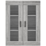  Visoka komoda siva sonome 69,5x34x180 cm od konstruiranog drva | shoptok.hr