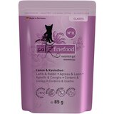 catz finefood Varčno pakiranje 16 x 85 g - Jagnjetina & zajec Cene