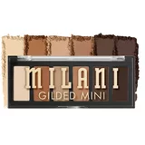 Milani mini paleta senčil - Gilded Mini Eyeshadow Palette - 110 Whiskey Business