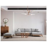 Atelier Del Sofa ugaona garnitura Eti Oak Right Grey | ePonuda.com