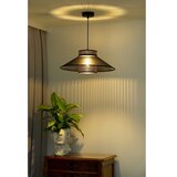  Duolla - Visilica na sajli RIO SHINY 1xE27/15W/230V, prečnik 45 cm, crna/bakrena | Eponuda.com