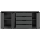 Livetastic Komoda Kopenhagen, Antracit | Shoptok.si