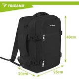 Trizand putni ruksak 40x25x20 cm 20 L – ručna prtljaga za avion | shoptok.hr