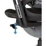 MID.YOU Pisarniški Stol Spektre Black, Črna | Shoptok.si