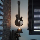 Atelier Del Sofa Zidna dekoracija Electric Guitar-APT220LS, 33x99 cm, 1.5 mm, Crna | ePonuda.com