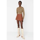 Trendyol Brown Lacing Detail Shorts & Bermuda Cijene