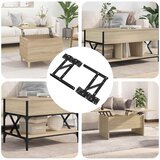  Mehanizam za podizanje kreveta 2 pcs Crna 340 x 95 x 40 mm | shoptok.hr