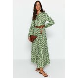 Trendyol Dress - Green - A-line Cene