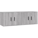  Zidni TV ormarići 2 kom boja sivog hrasta sonome 57x34,5x40 cm | shoptok.hr