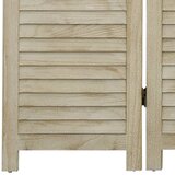 Sobna pregrada s 5 panela 175 x 165 cm masivno drvo paulovnije | shoptok.hr