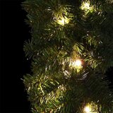 vidaXL Božićna girlanda 2 pcs Zelena 40 m PVC | shoptok.hr