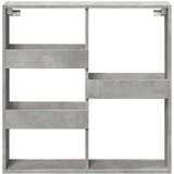 vidaXL Zidni ormarić boja betona 80x15x80 cm od konstruiranog drva | shoptok.hr
