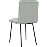 vidaXL jedilni stoli 6 kosov svetlo siv žamet | Shoptok.si