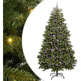  Umjetno božićno drvce 240 cm 300 LED lampica Topla bijela | shoptok.hr
