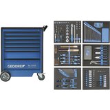 Gedore voziček za orodje 2005, 7 predalov, 190-delni komplet, vxšxg 1020 x 865 x 605 mm | Shoptok.si