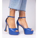 D/CEO marka niezdefiniowana Blue high heel sandals Tesli | Shoptok.si