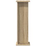  Stalak za biljke 2 pcs Sonoma hrast 25 x 25 5 x 80 5 cm | shoptok.hr