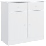 Maison Chic Komoda - Predalnik ALTA bela 77x35x73 cm trdna borovina, (21721425) | Shoptok.si