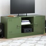 vidaXL TV omarica olivno zelena 99x39x44 cm jeklo Cene