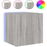 vidaXL Zidni TV ormarić s LED svjetlima boja hrasta 40 5 x 35 x 40 cm | shoptok.hr