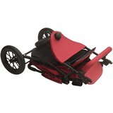  Otroški voziček rdeč jeklen | Shoptok.si