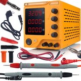 Rosfix Amprush RARES-3210 Laboratorijski Napajalnik – Nastavljiv 32V 10A, Digitalni Zaslon, USB, Kovinska Ohišja | Za Elektroniko In Servis, (5000243713) | Shoptok.si