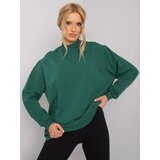 BASIC Feel Good Sweatshirt-RV-BL-5185.90P-dark green | Shoptok.si