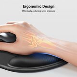 Ugreen LP668 Ergonomska podloga za miš sa osloncem za zglob – Crna | Eponuda.com