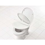 Ridder Sedež za WC školjko s počasnim zapiranjem bel Generation, (20766827) | Shoptok.si