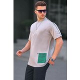 Madmext T-Shirt - Gray - Regular fit cene