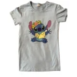 Majica za devojčice sa štampom Stitch, Plava