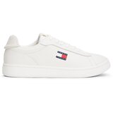 Tommy Jeans Niske tenisice 'ARCHIVE '98' svijetlobež / morsko plava / crvena | shoptok.hr