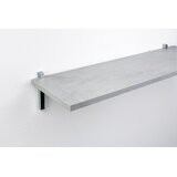 Format Polica Chany (D x Š x V: 60 x 25 x 1,8 cm, Beton) Cijene