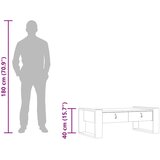  Stolić za kavu 110 x 60 x 40 cm od masivne tikovine | shoptok.hr