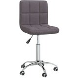 vidaXL Vrtljiv jedilni stol taupe blago, (20940169) | Shoptok.si