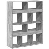 vidaXL Knjižna omara siva sonoma 100x33x125,5 cm inženirski les | Shoptok.si