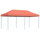  Sklopivi prigodni šator za zabave terakota 580x292x315 cm | Eponuda.com