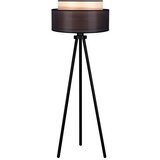  Duolla - Stojeća lampa WOOD BOHO 1xE27/15W/230V prečnik 45 cm crna/bež | Eponuda.com
