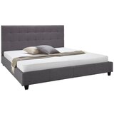 Bessagi Home Oblazinjena Postelja Frederico, Siva, 180 X 200 Cm | Shoptok.si