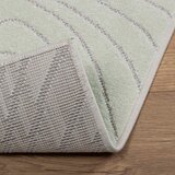 Tepisi za područja PALMERAS Zelena 160 x 230 cm Poliester | Eponuda.com