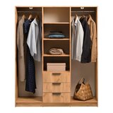 Olimp Sport Ormar Dablin 145x176 hrast | ePonuda.com