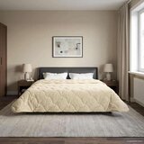  Ljetni pokrivač Krema 220 x 260 cm Mikrofibra i teddy flis | shoptok.hr