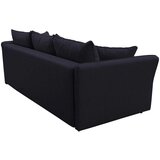 MID.YOU ZOFA S POSTELJNO FUNKCIJO, črna tekstil | Shoptok.si