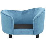 SOFA za pse tirkizna 69 x 49 x 40 cm plišana | shoptok.hr