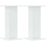  Stalci za zvučnike 2 kom bijeli 30x30x60 cm konstruirano drvo | shoptok.hr